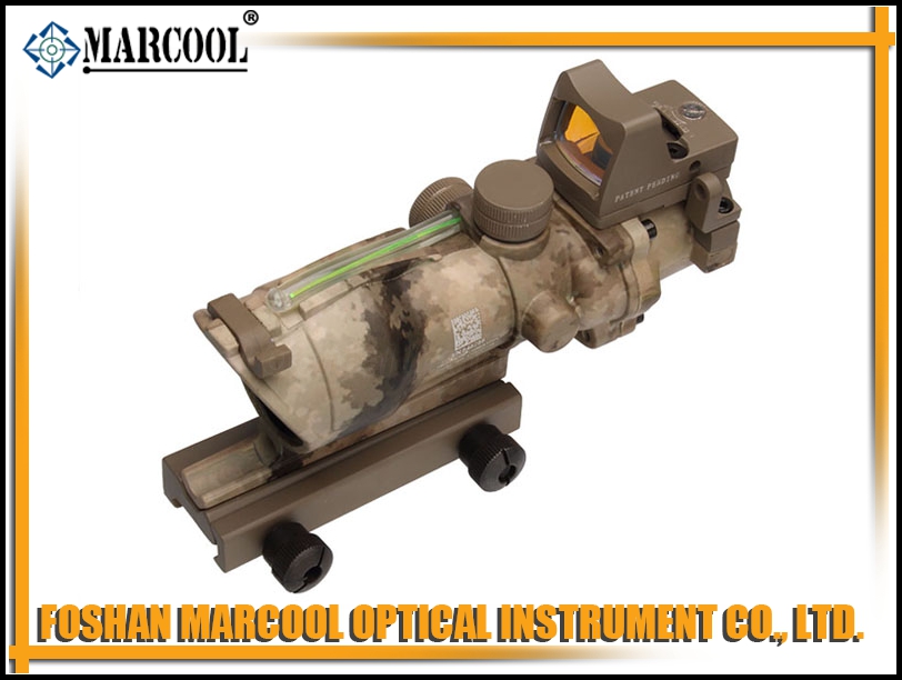 ACOG SCOPE GL 4X32 With Green Fiber & Dimming in AT-FG color
