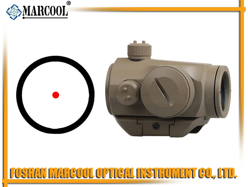 Micro T-1 Red Dot Rifle Sight  tan