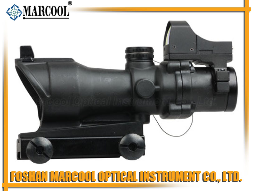 ACOG Type GL 4X32BR TA01NSN W/ Mini Red Dot Black