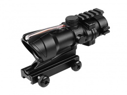 4X32 Fiber Source Red Illuminated Scope