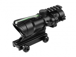 4X32 Fiber Source Green Illuminated Scope