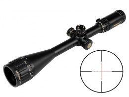 码酷 EST 6-24X50 AOIRGL 镀膜玻璃分划版 金字版 瞄准镜 MAR-102