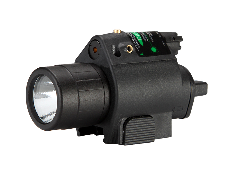 M6 Tactical Flashlight With Green Laser