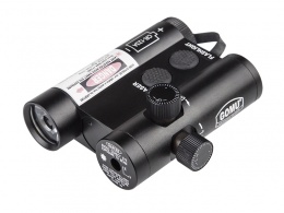LF-3G LED Flashlight and Green Laser Integration with Weaver Mount & Remote Switch