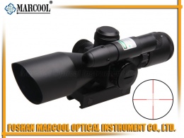 2.5-10X40 RG Riflescope with Green Laser Sight
